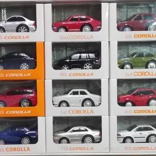 カローラ10th記念ミニカー