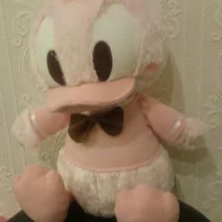 ドナルド、ピンクバレンタインバージョンぬいぐるみ
