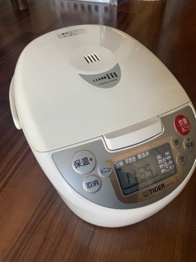 タイガー炊飯器（5.5号炊き）、1,000円でお譲りします
