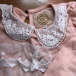 120cm レースのワンピースの画像