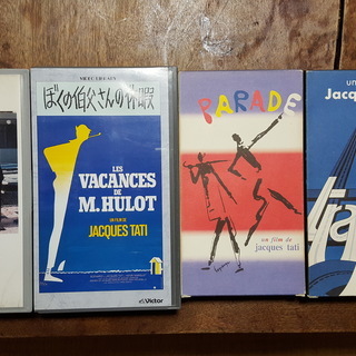 ★ジャック・タチ★４作品　ＶＨＳ