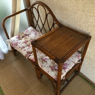 電話台として使っていた家具