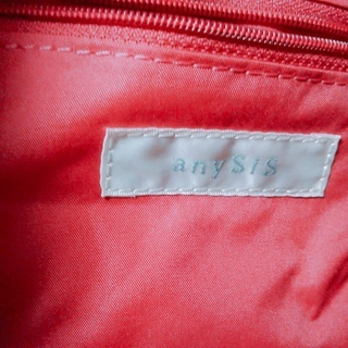 anysis　黒　ハンドバックの画像