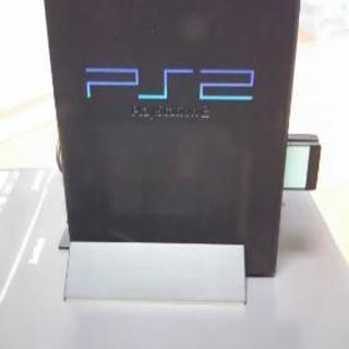 プレステ２ 限定カラー 禅ブラックスケルトン ジャンク品の画像