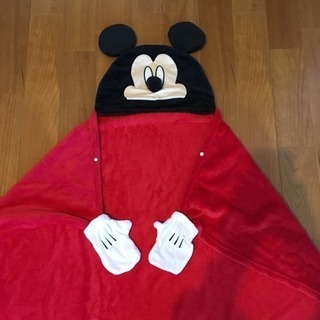 ディズニー ブランケット ひざ掛け ミッキー 美品