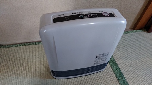 ガスファンヒーター(プロパン用)ホース付き