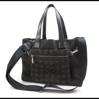 CHANEL シャネル ニュートラベル 2WAY トートバッグ ...