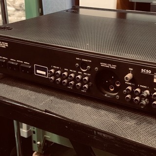 ラックスマン プリアンプ 5C50 ジャンク 現状 電源入りませんの画像