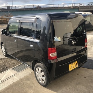 平成20年　ダイハツ　ムーヴ　コンテ　黒　車検付きの画像