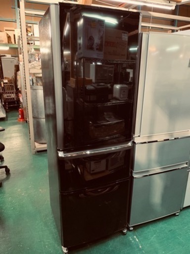 三菱 3ドア冷蔵庫 2015年 370Ｌ MR-C37Y-B 中古
