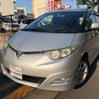 エスティマアエラス2.4 車検2年付き、修復歴なしスマートキー ...