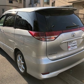 エスティマアエラス2.4 車検2年付き、修復歴なしスマートキー オートローン自社ローンもあり3年走行無制限保証付きの画像