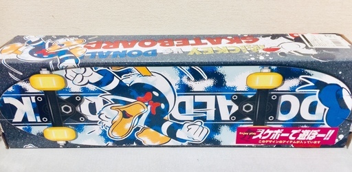 ディズニー スケートボード ドナルド　【新品未使用】　ディズニー　ドナルドダック　スケボー　ミニスケボー