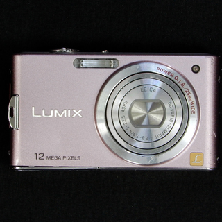 Panasonic LUMIX FX60 デジタルカメラ 1210万画素 光学5倍ズーム スイートピンク DMC-FX60-P  Usedの画像