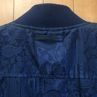 新品🌟DIESEL BLACK GOLD ペイズリー柄 中綿ナイロン ジャケットの画像
