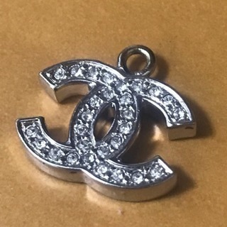 シャネル 特大 ココマーク 金属素材 ２個セット レア 美品の画像