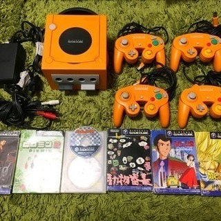 すぐ遊べるゲームキューブセット！本体＋コントローラー4つ＋ソフト６本