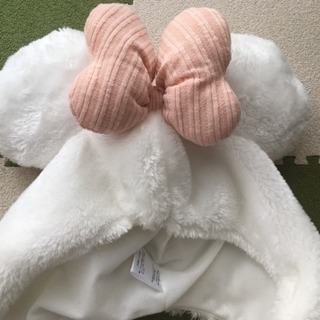 ミニー フード付きマフラー