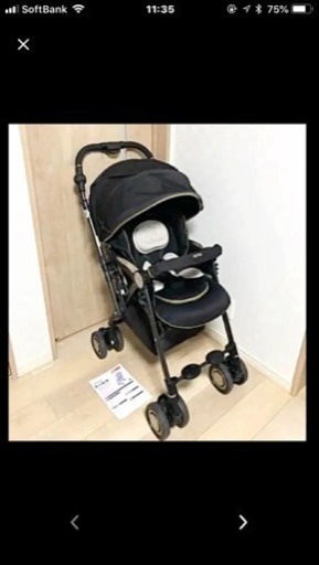 アップリカ，ソラリア，オート4輪＆ハイシートベビーカー/カーキブラック