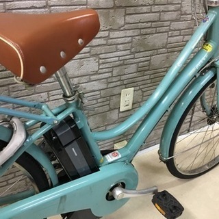 東京23区配達無料  新基準  ブリジストン アシスタ ポルク  6Ah リチウム 電動自転車 中古の画像