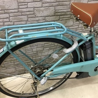 東京23区配達無料  新基準  ブリジストン アシスタ ポルク  6Ah リチウム 電動自転車 中古の画像
