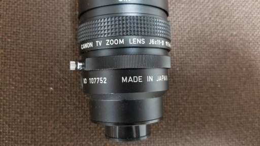 レンズ CANON TV ZOOM LENS J6x11-II