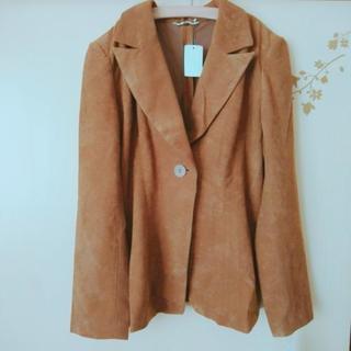 ❨値下げ❩新品 / スウェードのワンピとジャケットの画像