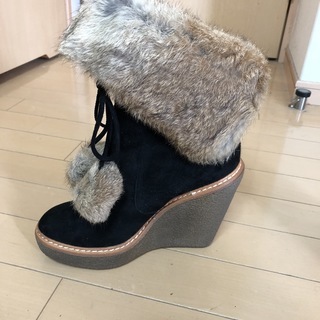 未使用ブーツです。サイズ37（23.５）の画像