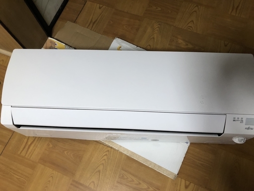 富士通ゼネラル ルームエアコン内機外機セット 10畳用 [AS-J28E-W] 2016年製 中古美品