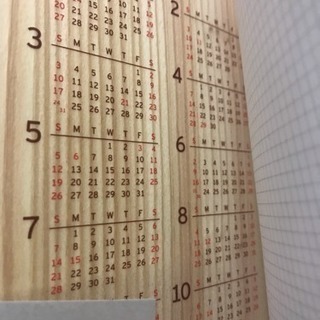 新品☆ Wood Note 木製カバーノートの画像