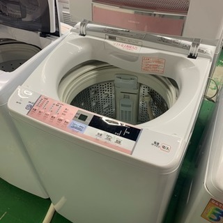 中古 BA72 HITACHI 7.0kg 全自動洗濯機 BW-7SV 2013年製