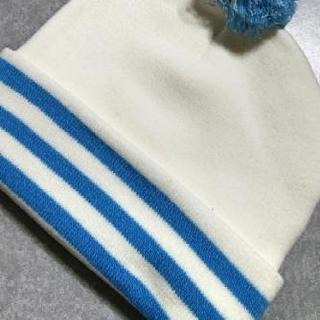 ニット帽 ストライプの画像