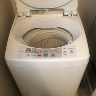 日立 洗濯機 差し上げます！