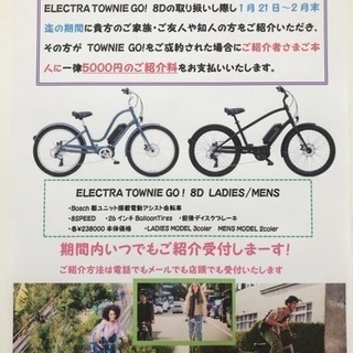 electra エレクトラ TOWNIE GO! 8D E-Bike 販売店 - 地元のお店