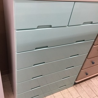 東区 和白 オシャレカラー❗️6段チェスト 幅80cm 0120-3