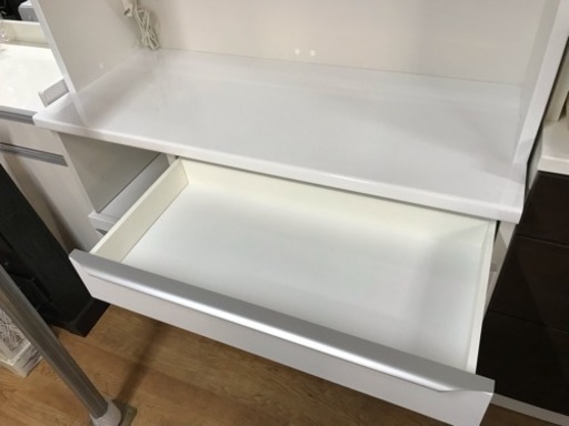 松田家具 レンジボード ホワイト