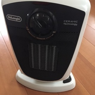デロンギ 電気ファンヒーター 使用少ない おしゃれ家電