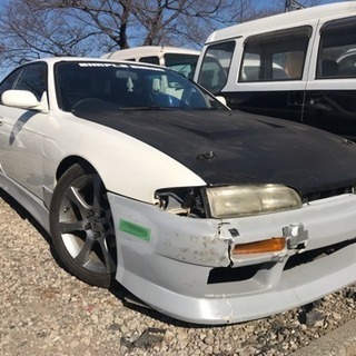 シルビア S14 5速ターボ 車検付き