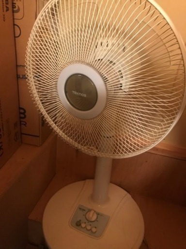 決まりました 扇風機2つ