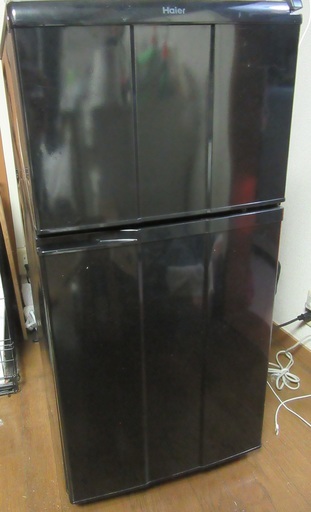 冷蔵庫　Haier JR-N100C-K