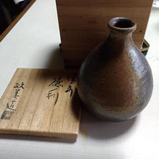 ＊木箱入り＊備前焼のとっくり＊