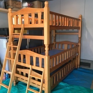 3段ベッド 取りに来れる方にお売りします