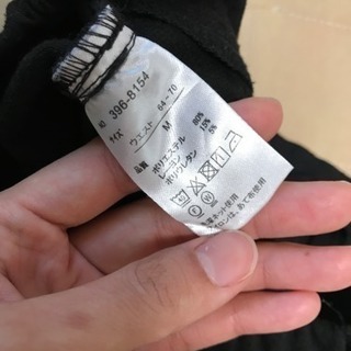 レギンスパンツ 黒 Mサイズの画像