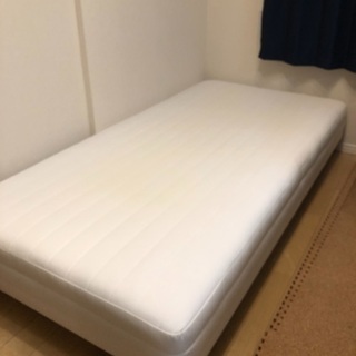 無印良品　脚付マットレス　シングルベッド