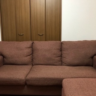 NOCE 三人がけソファ オットマン付き