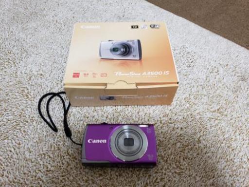 Canon PowerShot A3500IS 1600万画素  美品 箱 説明書付