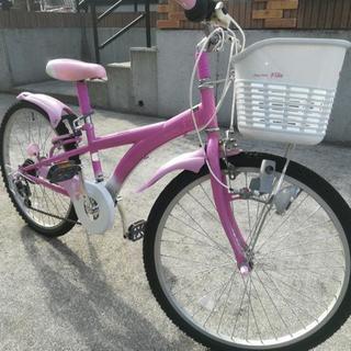 引き取り完了[美品]　24インチ自転車