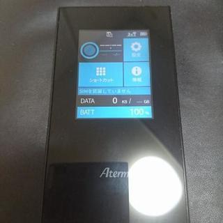 【良い方と取引終了致しました】NEC AtermポケットWIFI