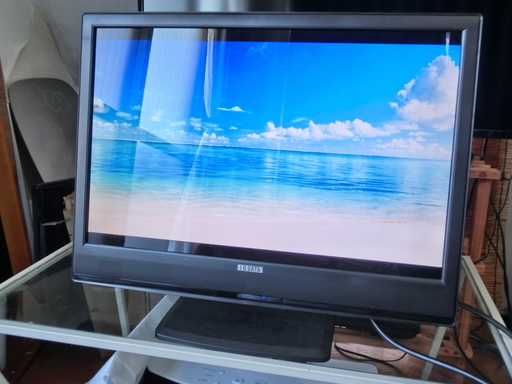 【お取り引き中】22型ワイド液晶ディスプレイ LCD-DTV221XBR ジャンク モニター テレビ