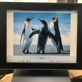 NEC液晶モニター１５インチ 音良し 引取限定！
